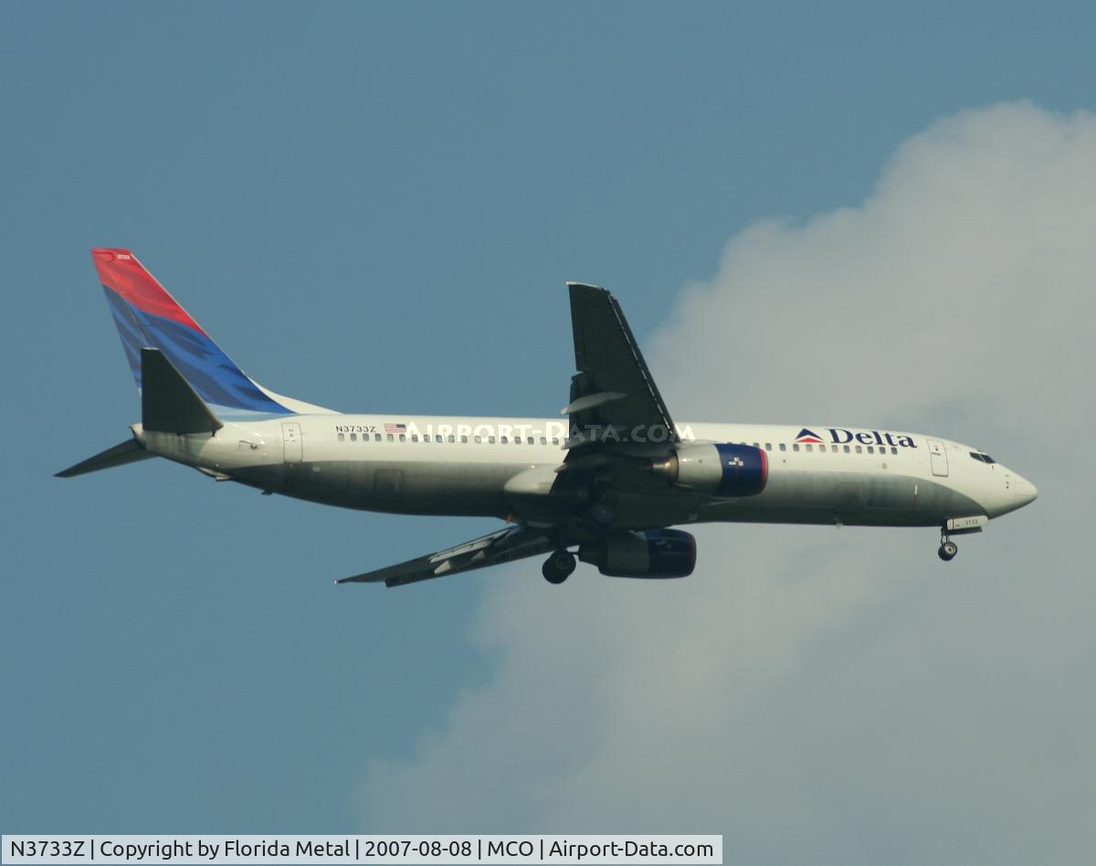 N3733Z, 2000 Boeing 737-832 C/N 30539, Delta