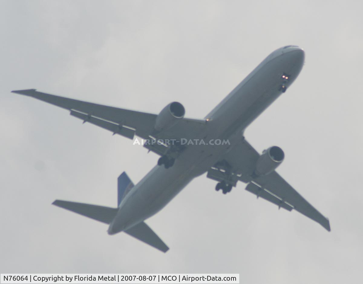 N76064, 2002 Boeing 767-424/ER C/N 29459, Continental