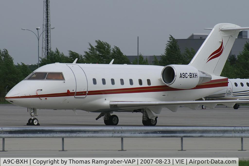 A9C-BXH, 2000 Bombardier Challenger 604 (CL-600-2B16) C/N 5476, Bexair Canadair CL600 Challenger