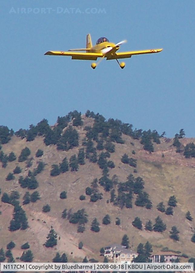 N117CM, 2001 Vans RV-4 C/N 3000, Landing