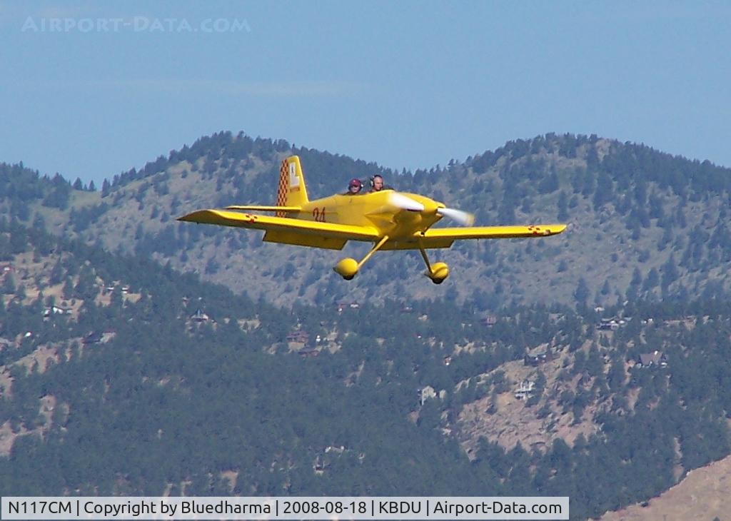 N117CM, 2001 Vans RV-4 C/N 3000, Landing