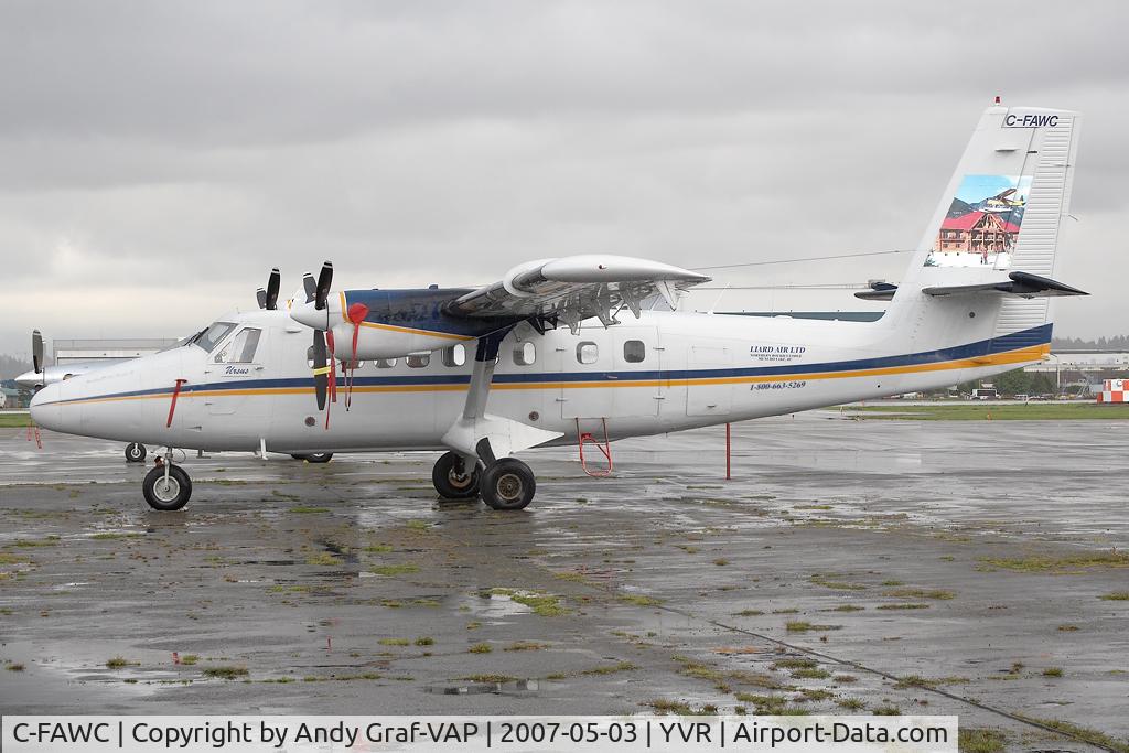 C-FAWC, 1968 De Havilland Canada DHC-6-100 Twin Otter C/N 108, Liard Air DHC-6