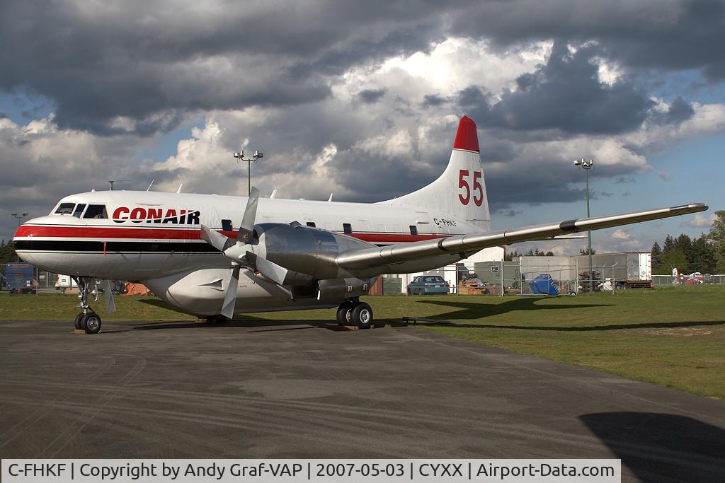 C-FHKF, 1955 Convair CV-440-12 (CV-580) C/N 374, Conair Convair 440
