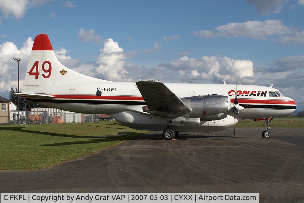 C-FKFL, 1957 Convair CV-580 C/N 465, Conair Convair 440
