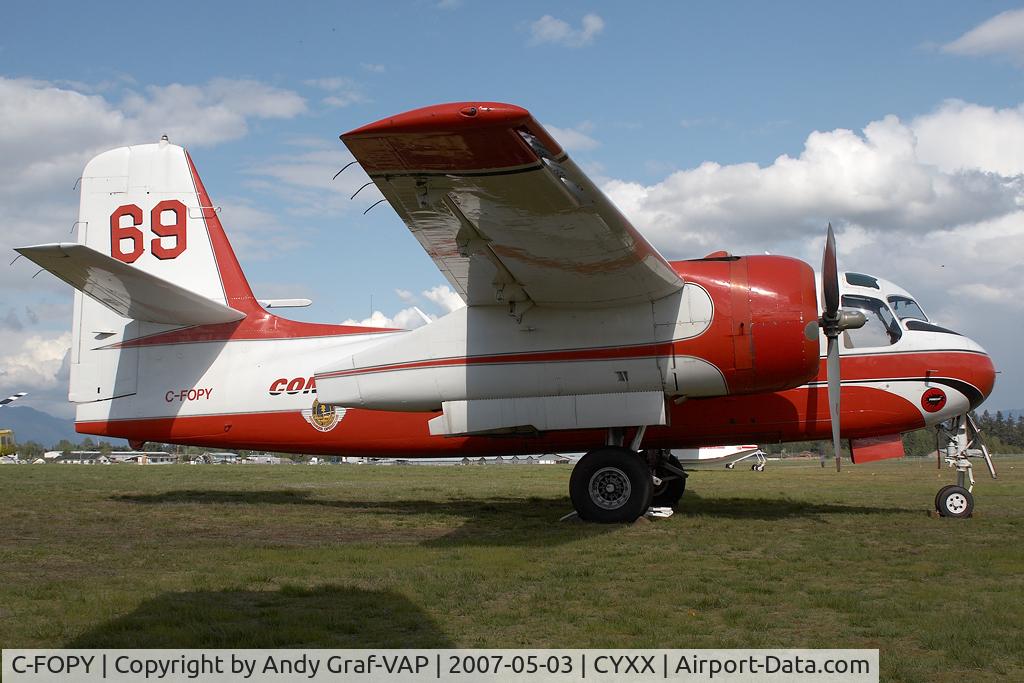 C-FOPY, 1957 Grumman (Conair) CS2F Firecat C/N 019, Conair Conair Firecat