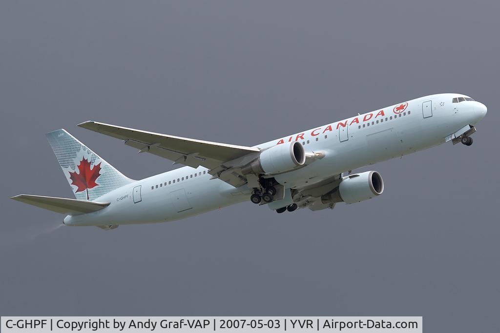 C-GHPF, 1993 Boeing 767-3Y0/ER C/N 26206, Air Canada B767-300