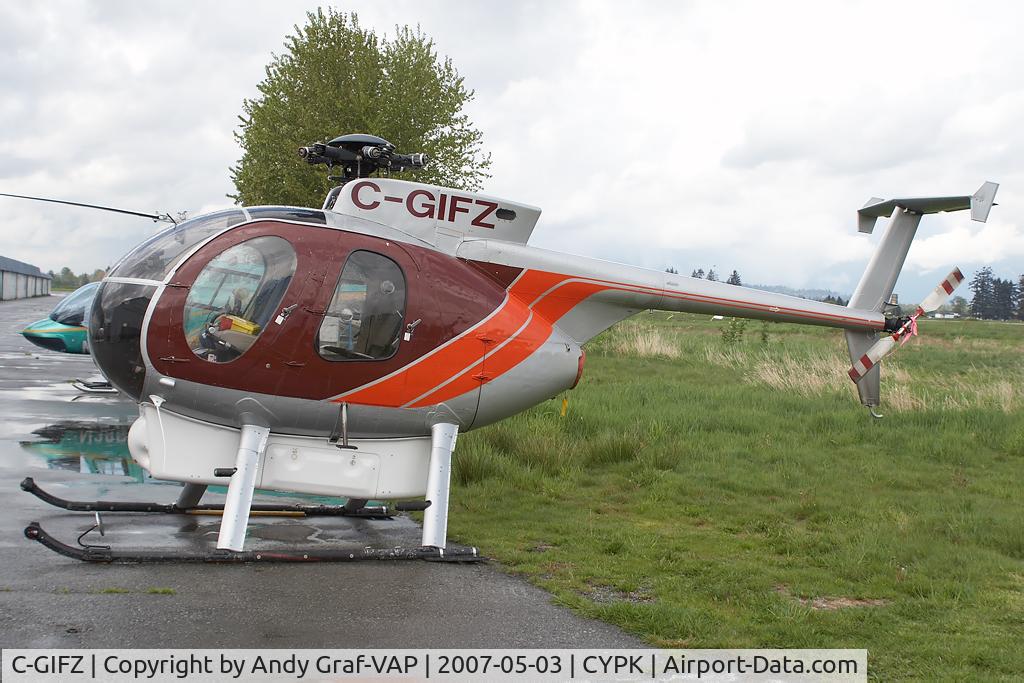 C-GIFZ, Hughes 369D C/N 490505D, Prism Helicopters Hughes 369