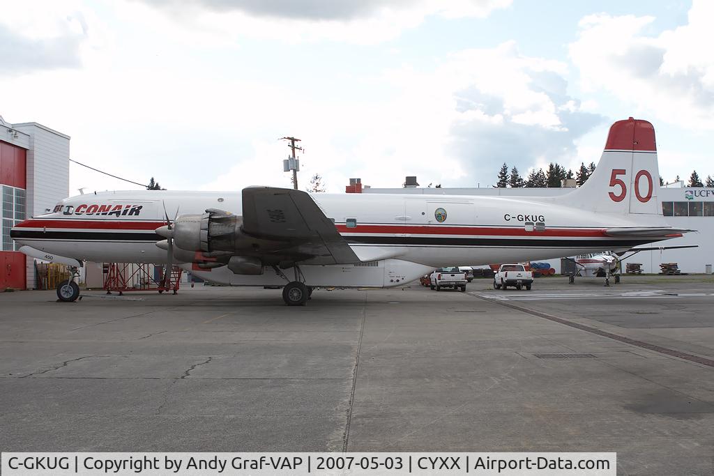 C-GKUG, 1957 Douglas DC-6B C/N 45177, Conair DC6
