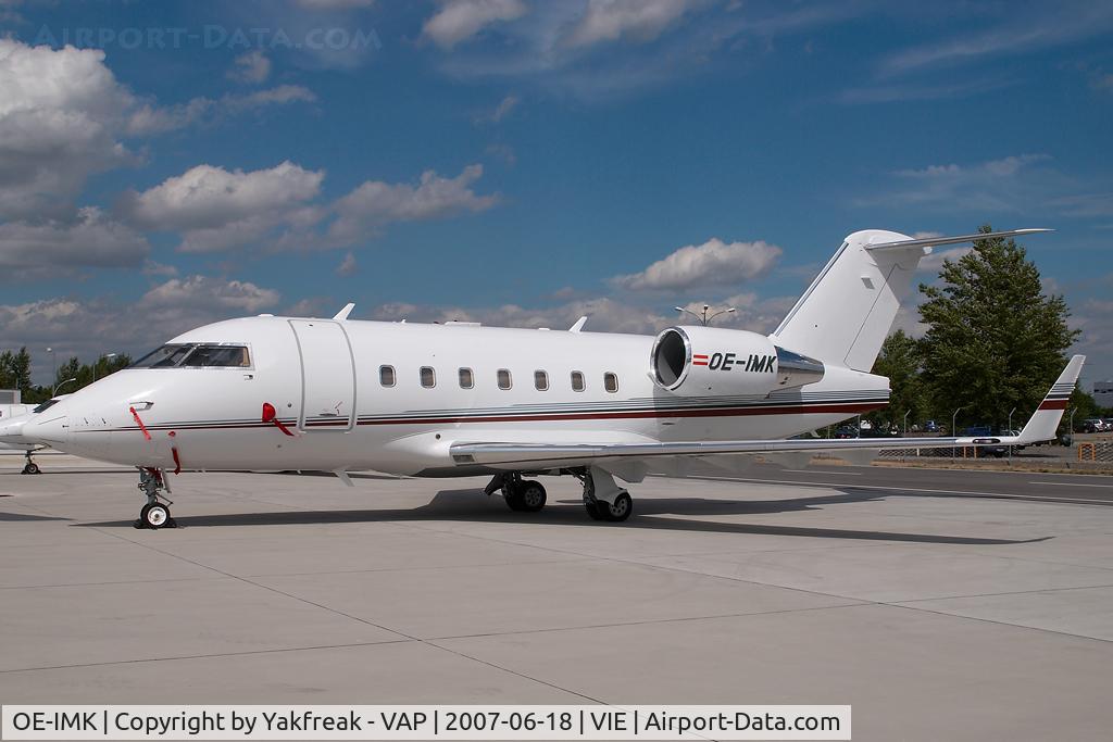 OE-IMK, Canadair Challenger 604 (CL-600-2B16) C/N 5664, Canadair CL600 Chalenger
