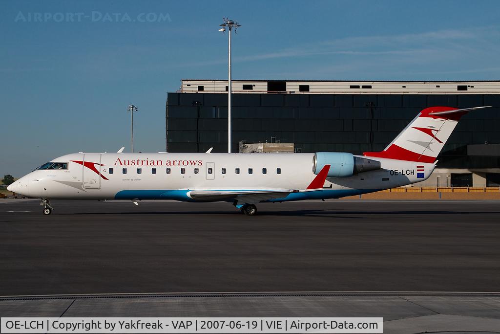 OE-LCH, 1996 Canadair CRJ-200LR (CL-600-2B19) C/N 7110, Austrian Arrows Canadair Regionaljet
