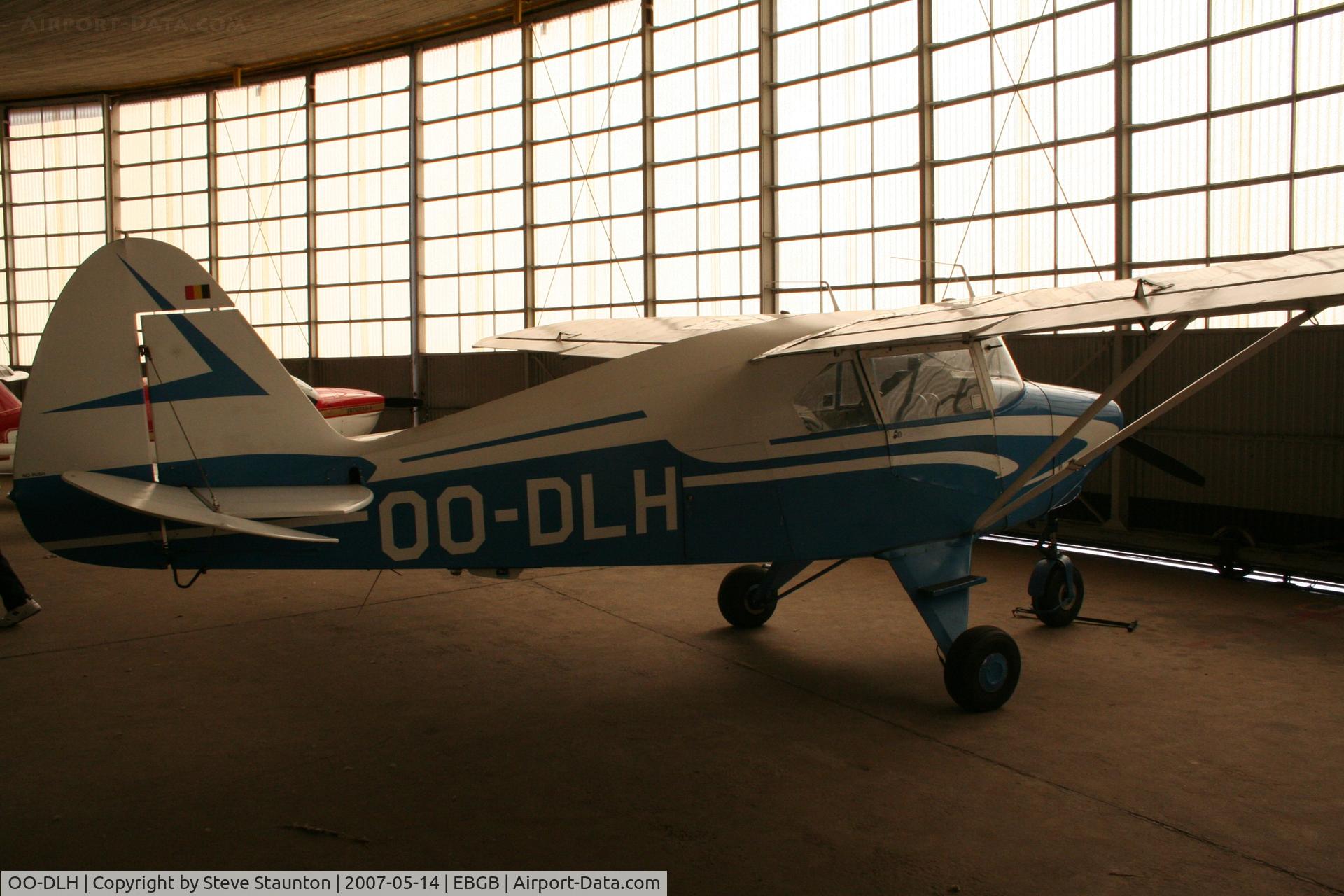 OO-DLH, 1960 Piper PA-22-160 Tri Pacer C/N 22-7419, Taken on a Aeroprint tour @ Grimbergen
