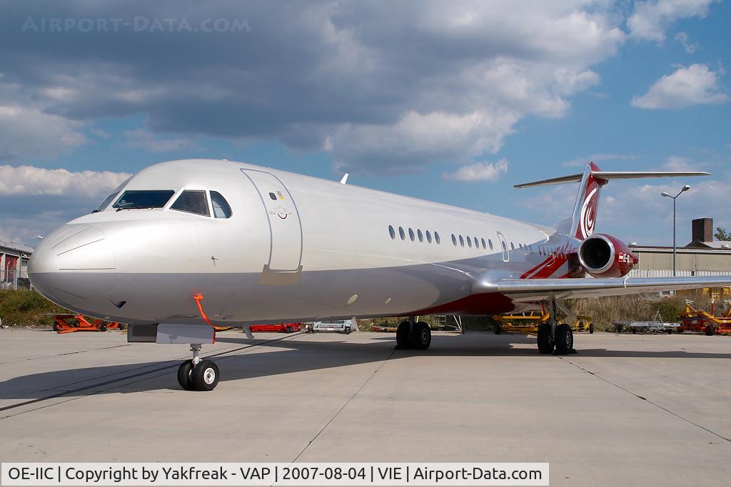 OE-IIC, 1992 Fokker 100 (F-28-0100) C/N 11406, International Jet Management Fokker 100