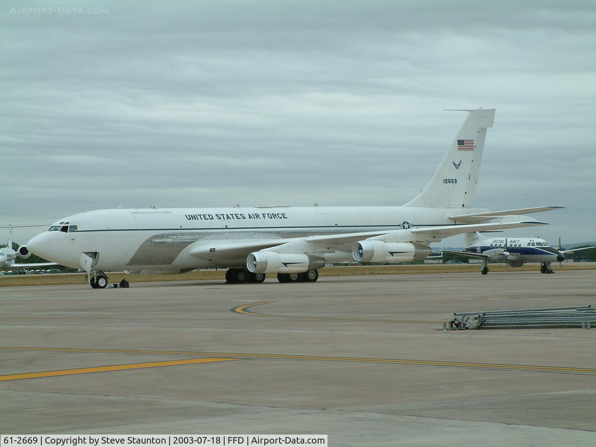 61-2669, 1961 Boeing C-135C-BN Stratolifter C/N 18345, Royal International Air Tattoo 2003