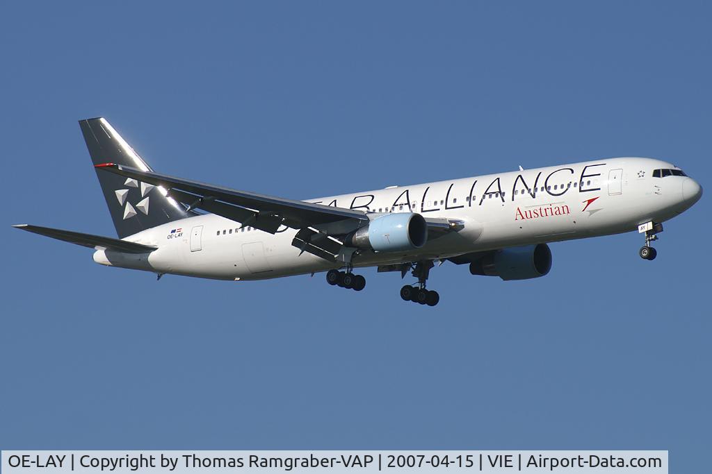 OE-LAY, 1998 Boeing 767-3Z9/ER C/N 29867, Austrian Airlines Boeing 767-300
