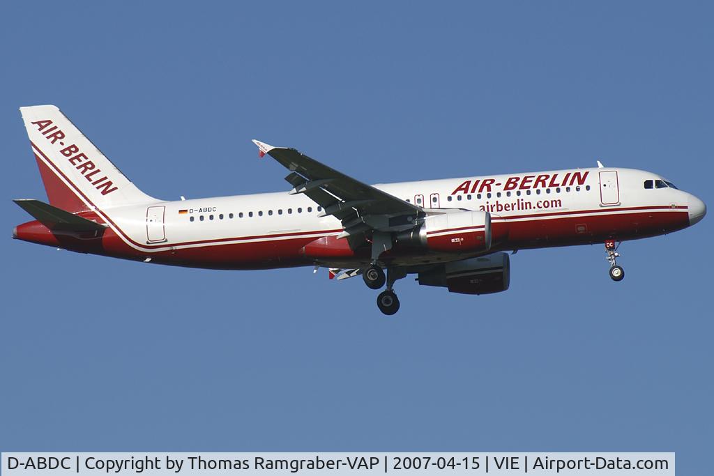 D-ABDC, 2005 Airbus A320-214 C/N 2654, Air Berlin Airbus A320