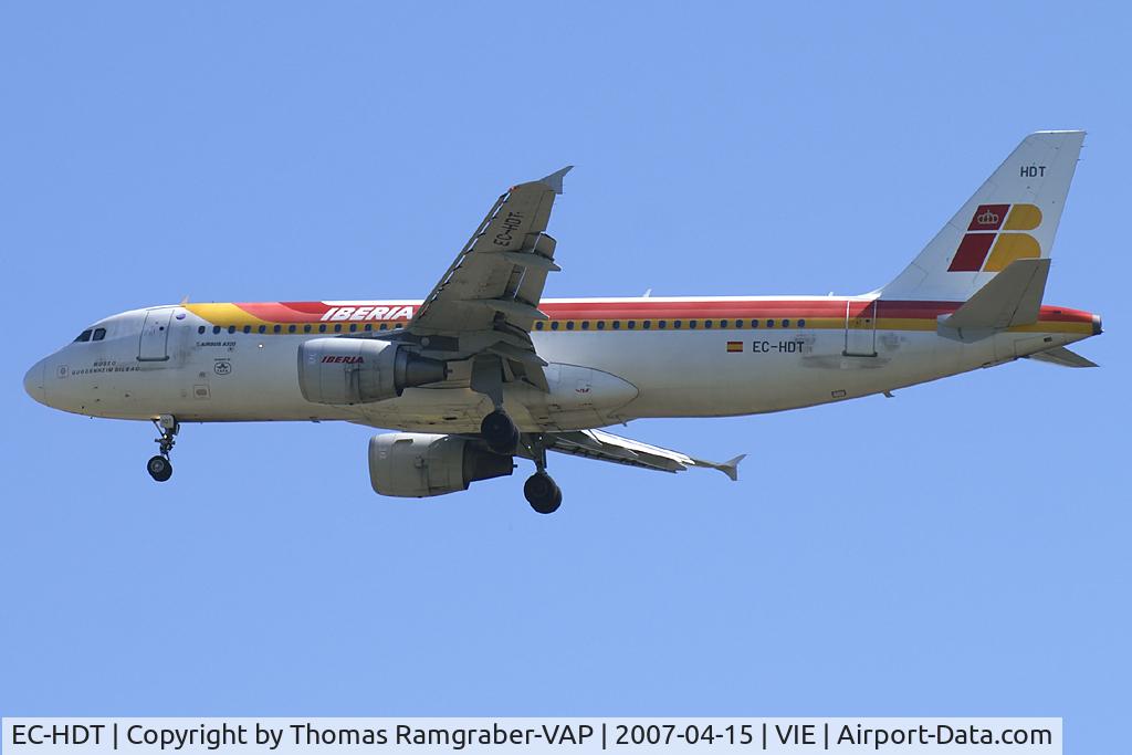 EC-HDT, 1999 Airbus A320-214 C/N 1119, Iberia Airbus A320