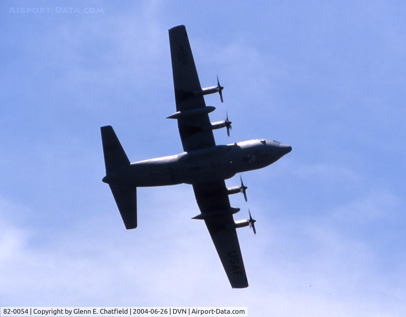 82-0054, 1982 Lockheed C-130H Hercules C/N 382-4968, C-130 at the Quad Cities Air Show
