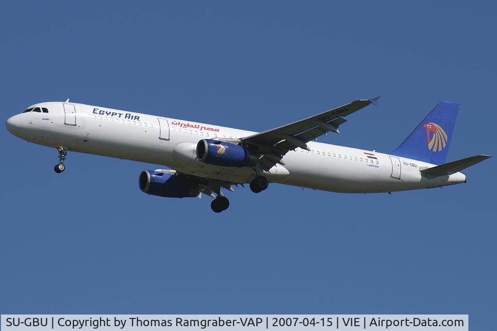 SU-GBU, 1997 Airbus A321-231 C/N 0687, Egypt Air Airbus A321