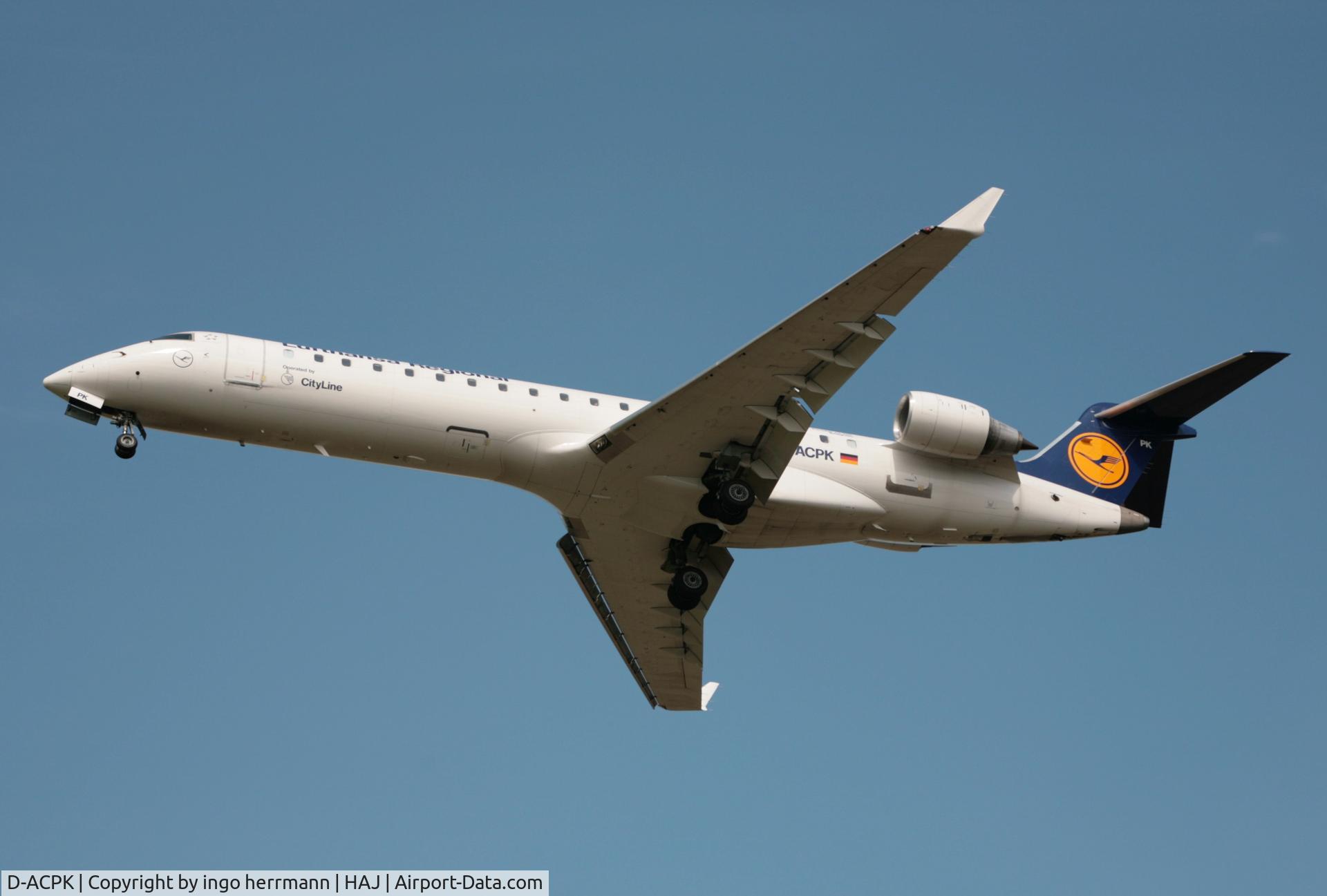 D-ACPK, 2002 Canadair CRJ-701ER (CL-600-2C10) Regional Jet C/N 10063, Canadair CL 600