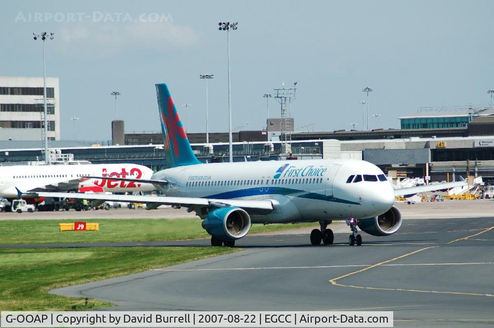 G-OOAP, 2000 Airbus A320-214 C/N 1306, First Choice - Taxiing