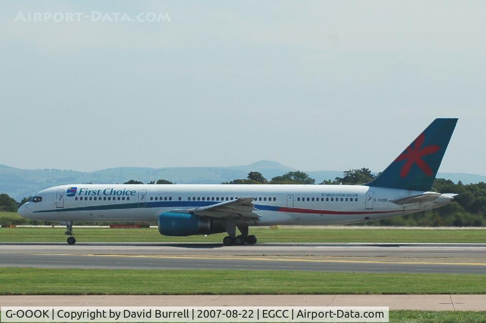 G-OOOK, 1991 Boeing 757-236 C/N 25054, First Choice - Taking Off