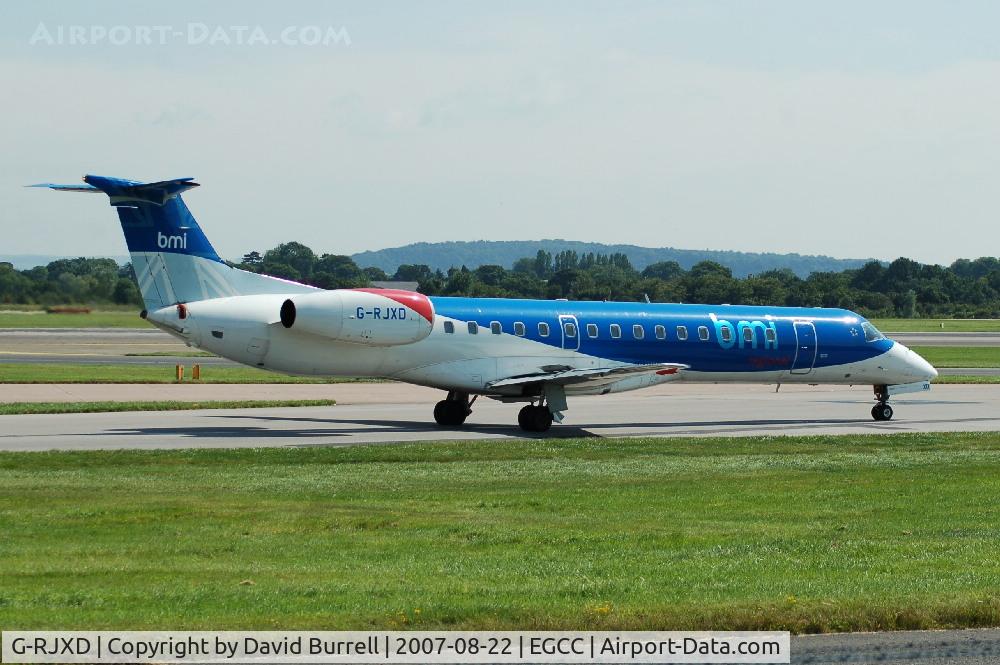 G-RJXD, 2000 Embraer EMB-145EP (ERJ-145EP) C/N 145207, BMI - Taxiing