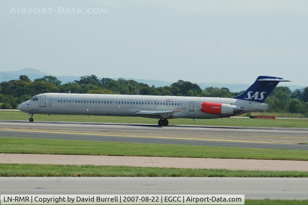LN-RMR, 1992 McDonnell Douglas MD-81 (DC-9-81) C/N 53365, SAS - Taking Off