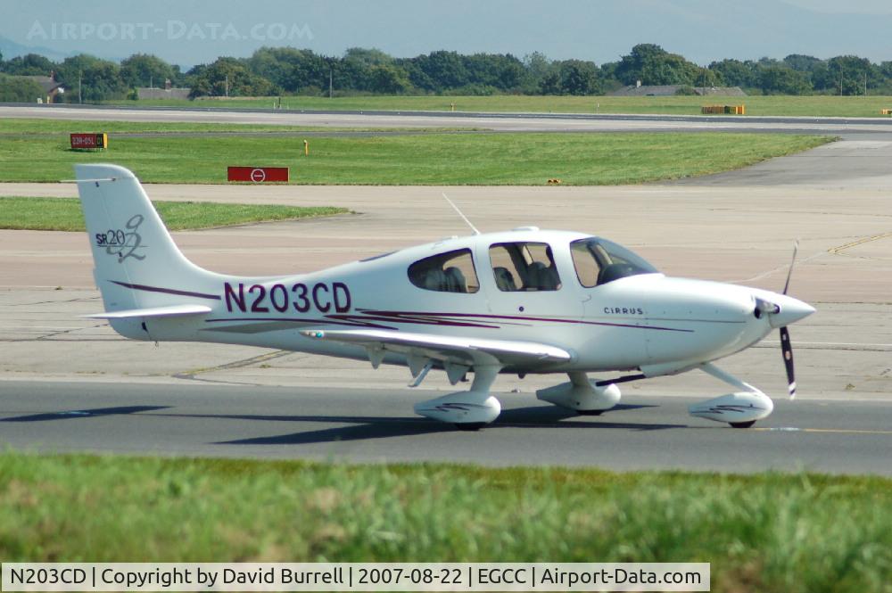 N203CD, 2004 Cirrus SR20 G2 C/N 1451, Cirrus - Taxiing