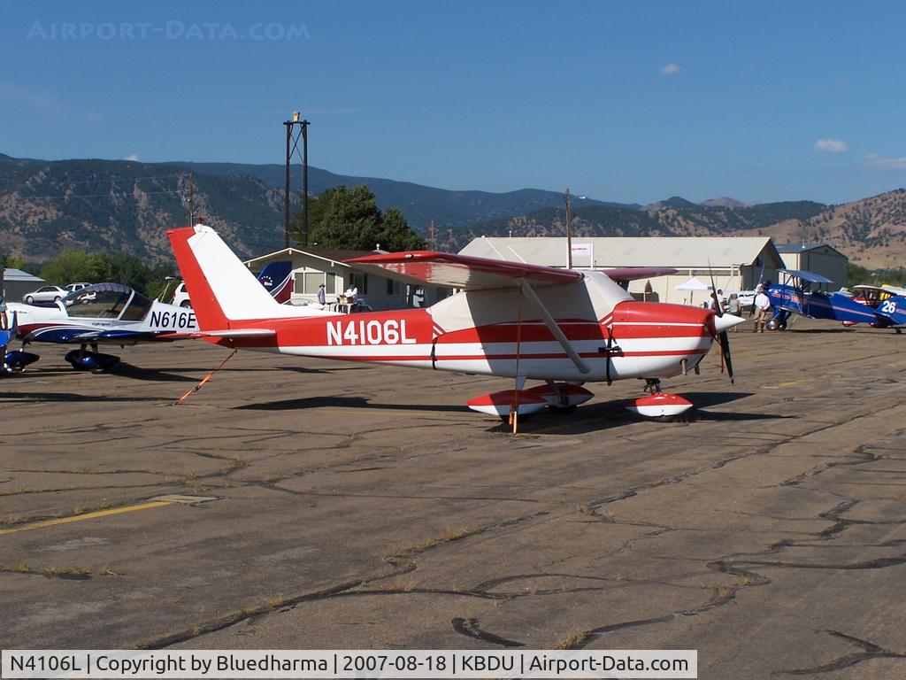 N4106L, 1966 Cessna 172G C/N 17254175, Parked for display
