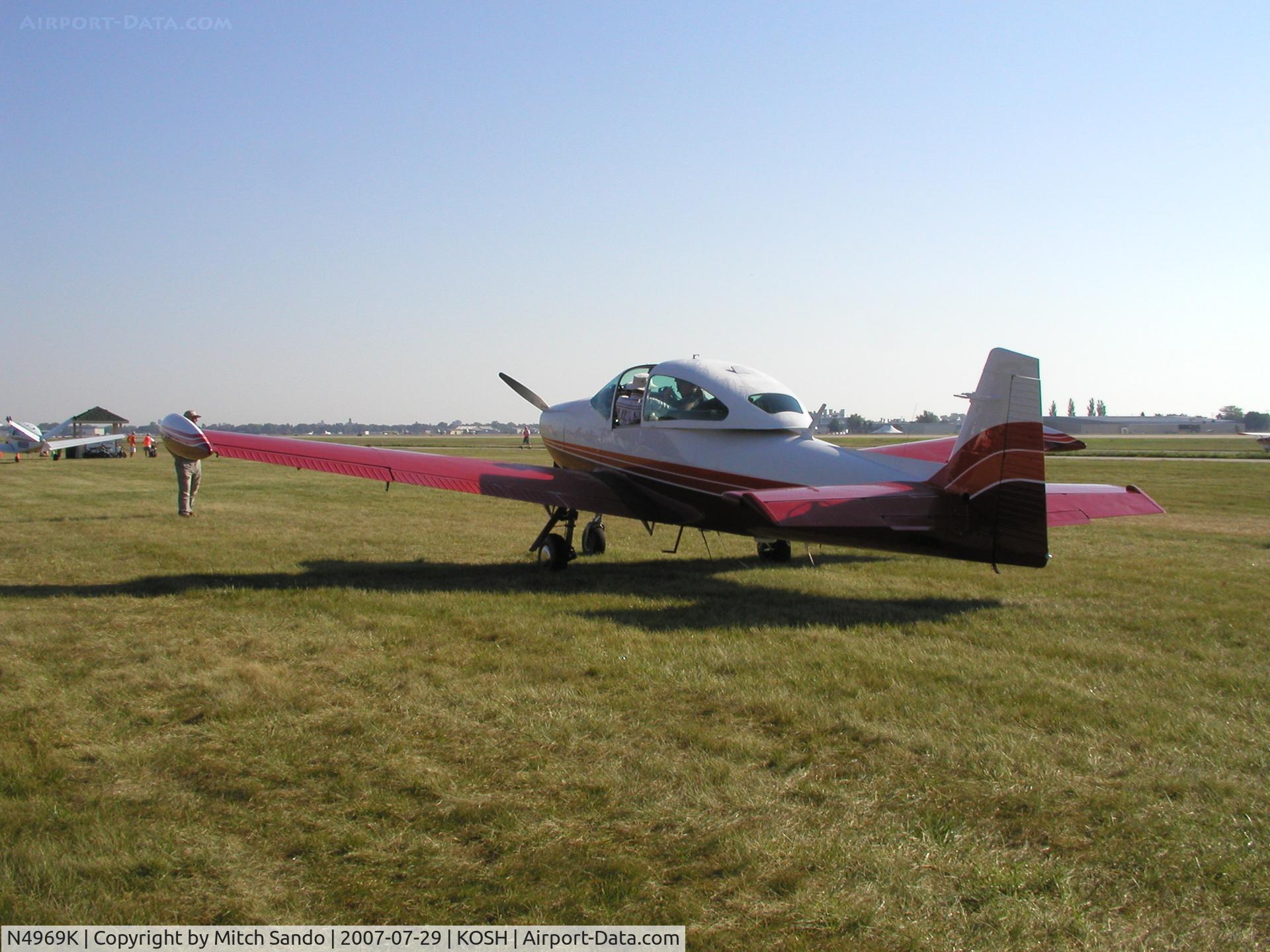 N4969K, 1949 Ryan Navion C/N NAV-4-1969, EAA AirVenture 2007.