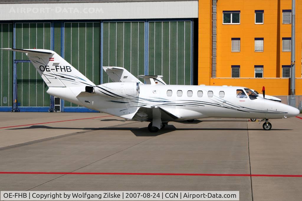 OE-FHB, 2001 Cessna 525A CitationJet CJ2 C/N 525A-0049, visitor
