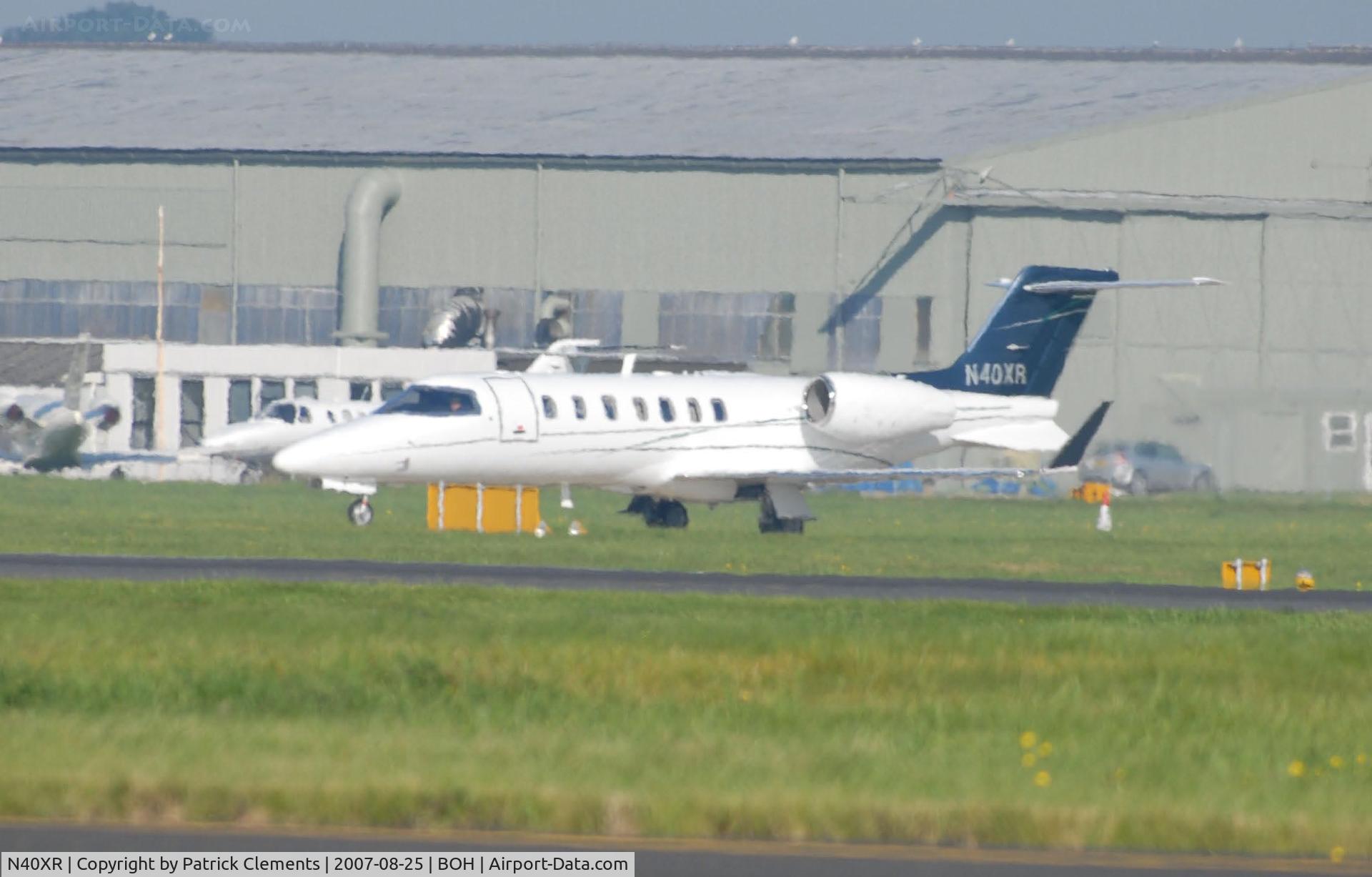 N40XR, 2005 Learjet 45 C/N 2028, LEARJET ENGINE RUN BOH