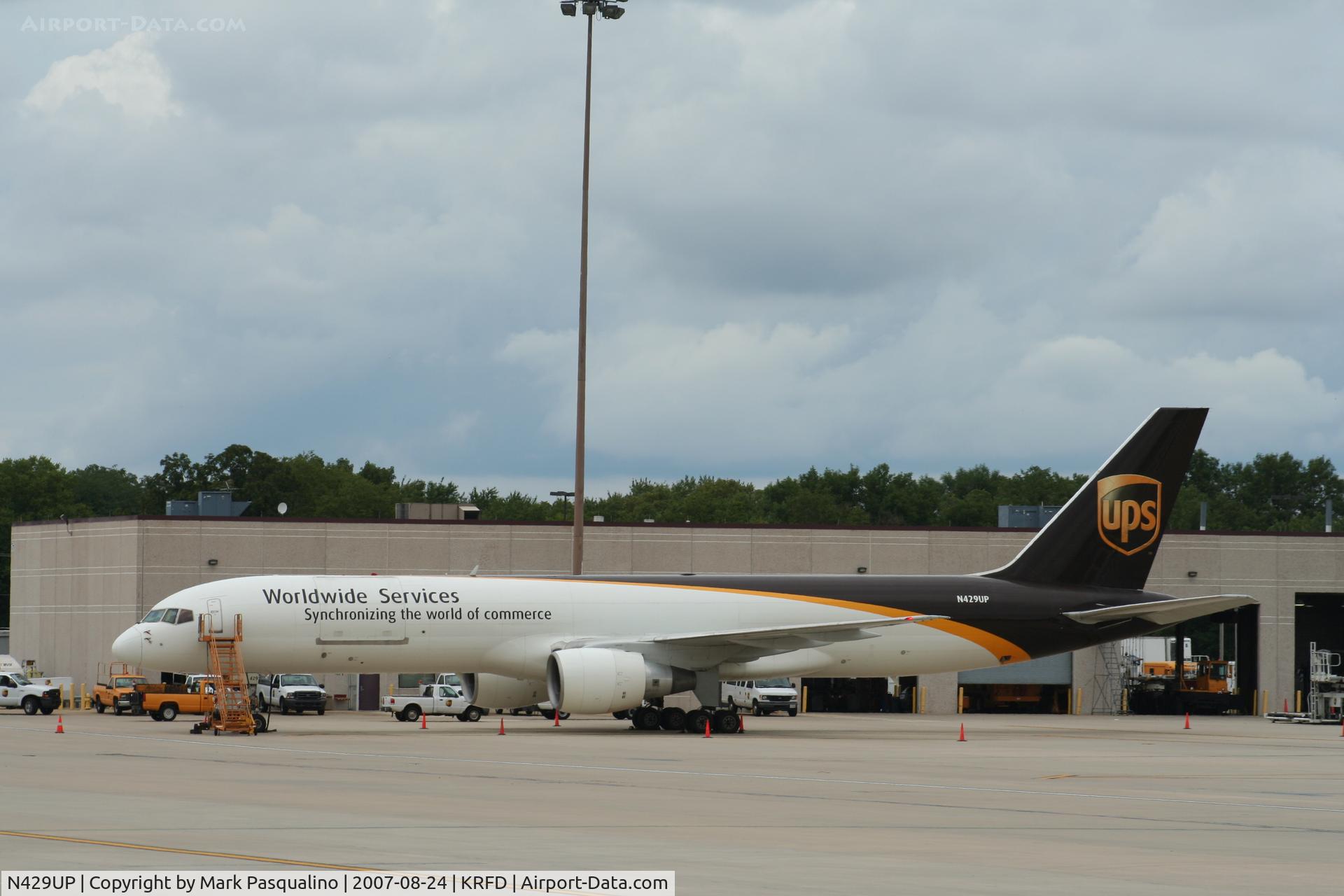 N429UP, 1992 Boeing 757-24APF C/N 25460, Boeing 757-200F