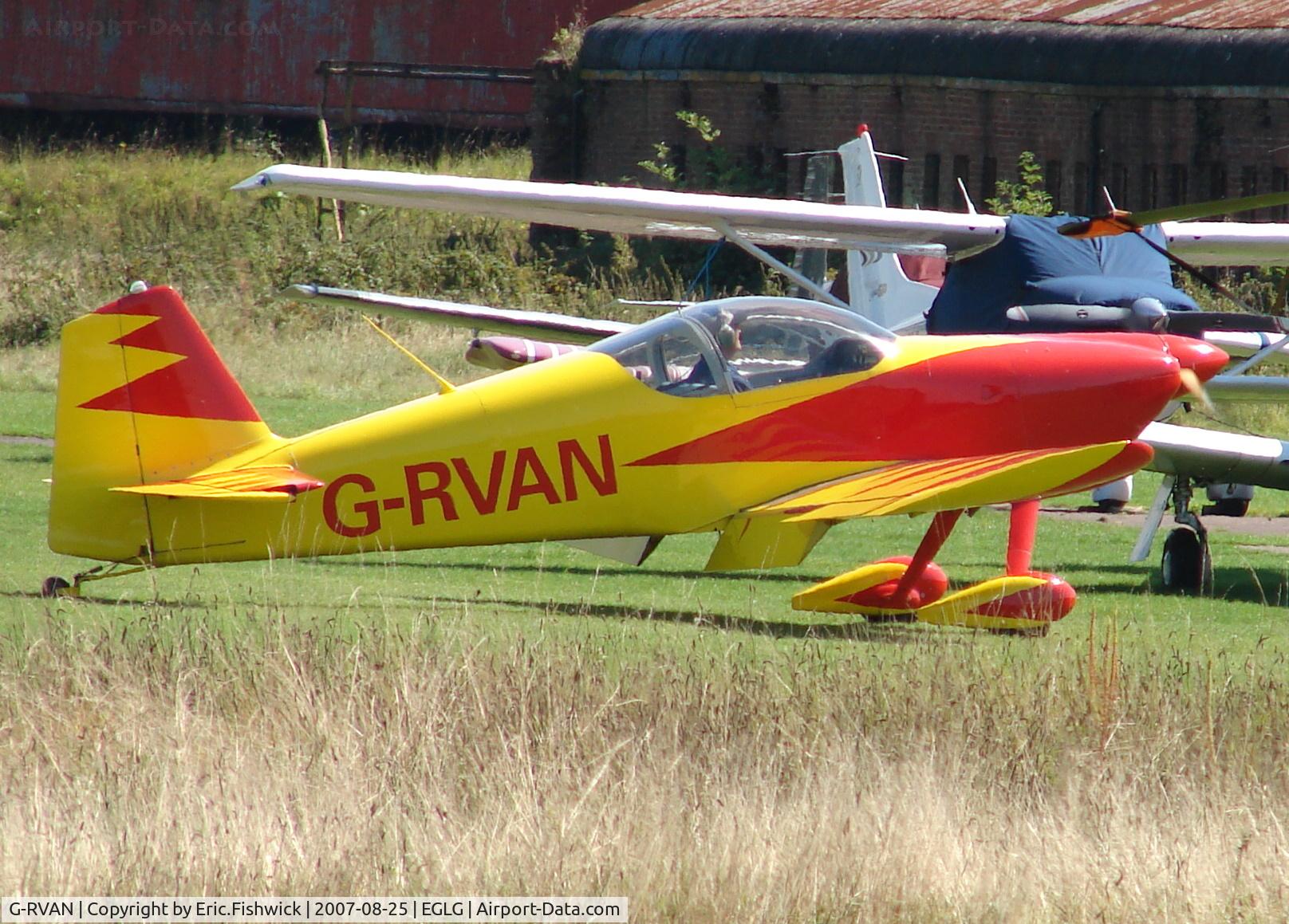 G-RVAN, 1998 Vans RV-6 C/N PFA 181-12657, 2. G-RVAN at Panshanger