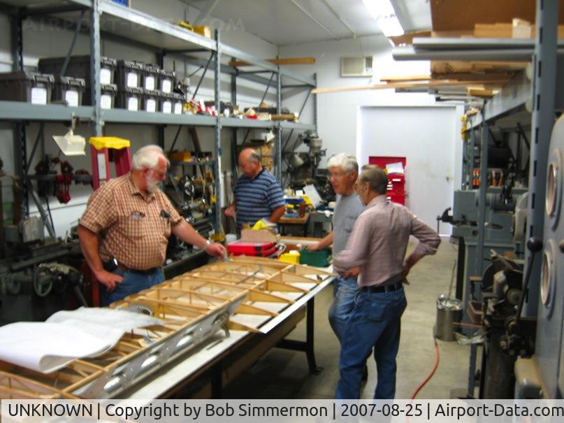 UNKNOWN, , That's Ed Fisher 2nd from the right.  The rest are local arm-chair aviation consultants.
