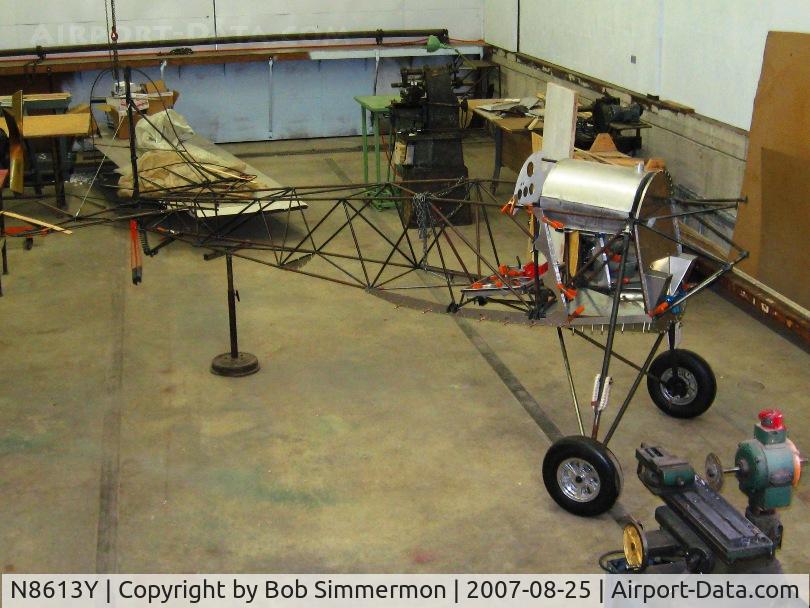N8613Y, Rose Parrakeet A-1 Replica C/N 001, Ideal airplane shop