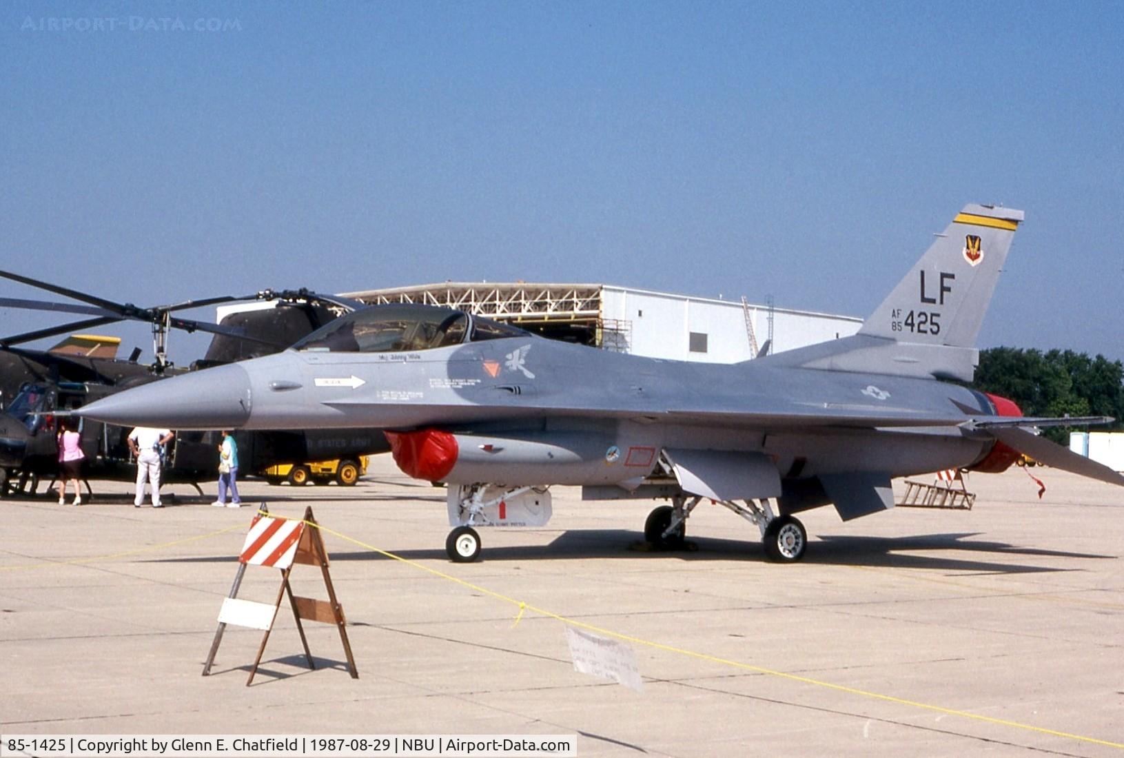 85-1425, General Dynamics F-16C Fighting Falcon C/N 5C-205, F-16C at the open house