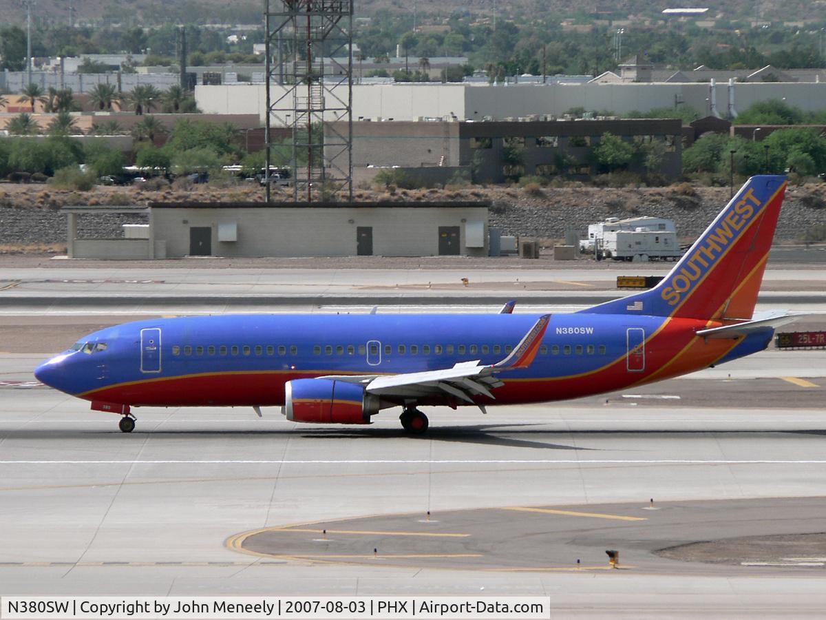 N380SW, 1994 Boeing 737-3H4 C/N 26587, Recently fitted with winglets