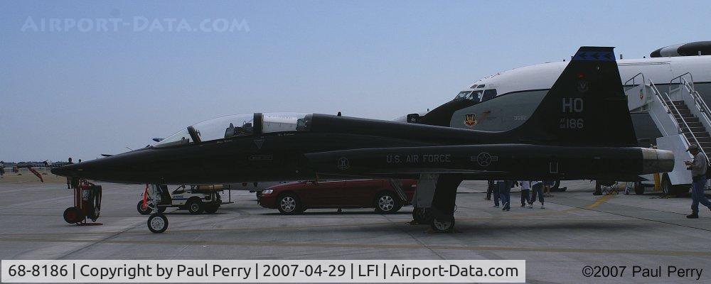 68-8186, 1968 Northrop T-38A Talon C/N T.6191, One of the proficiency trainers for the Nighthawks