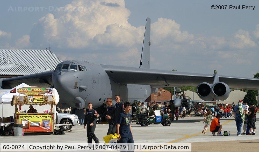 60-0024, 1960 Boeing B-52H Stratofortress C/N 464389, She is impressive, but not for sale to the Russians