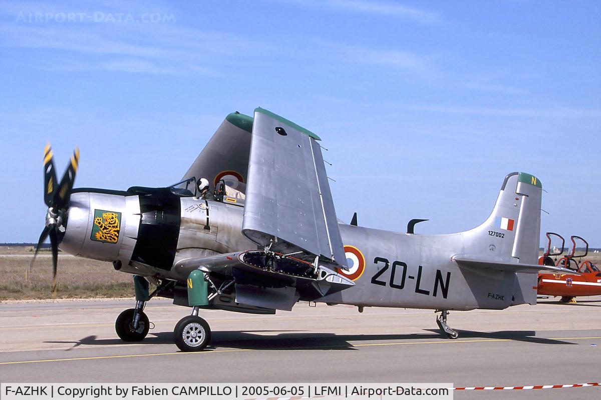 F-AZHK, Douglas AD-4N Skyraider C/N 7802, 127002
