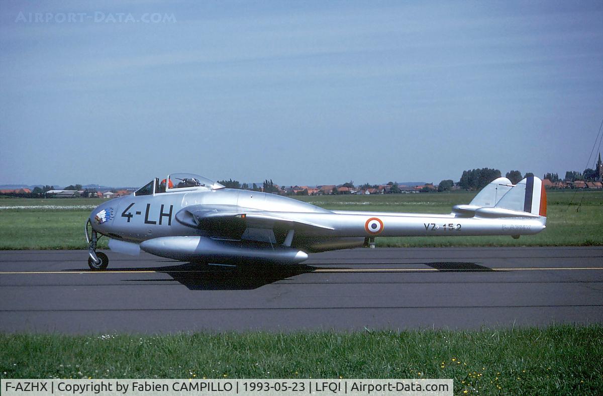 F-AZHX, De Havilland (FFA) Vampire FB.6 (DH-100) C/N 624, VZ-152
