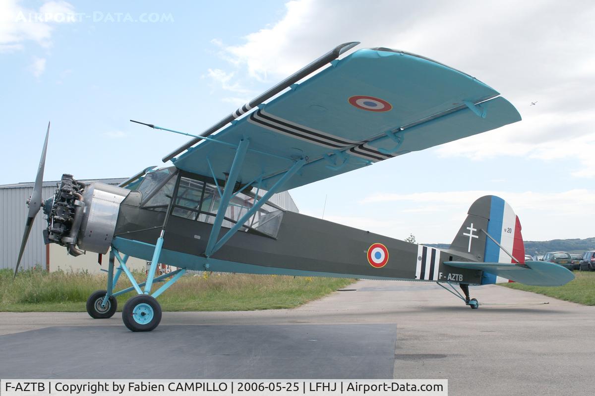 F-AZTB, Morane-Saulnier MS-505 Criquet C/N 23.20, 23-20