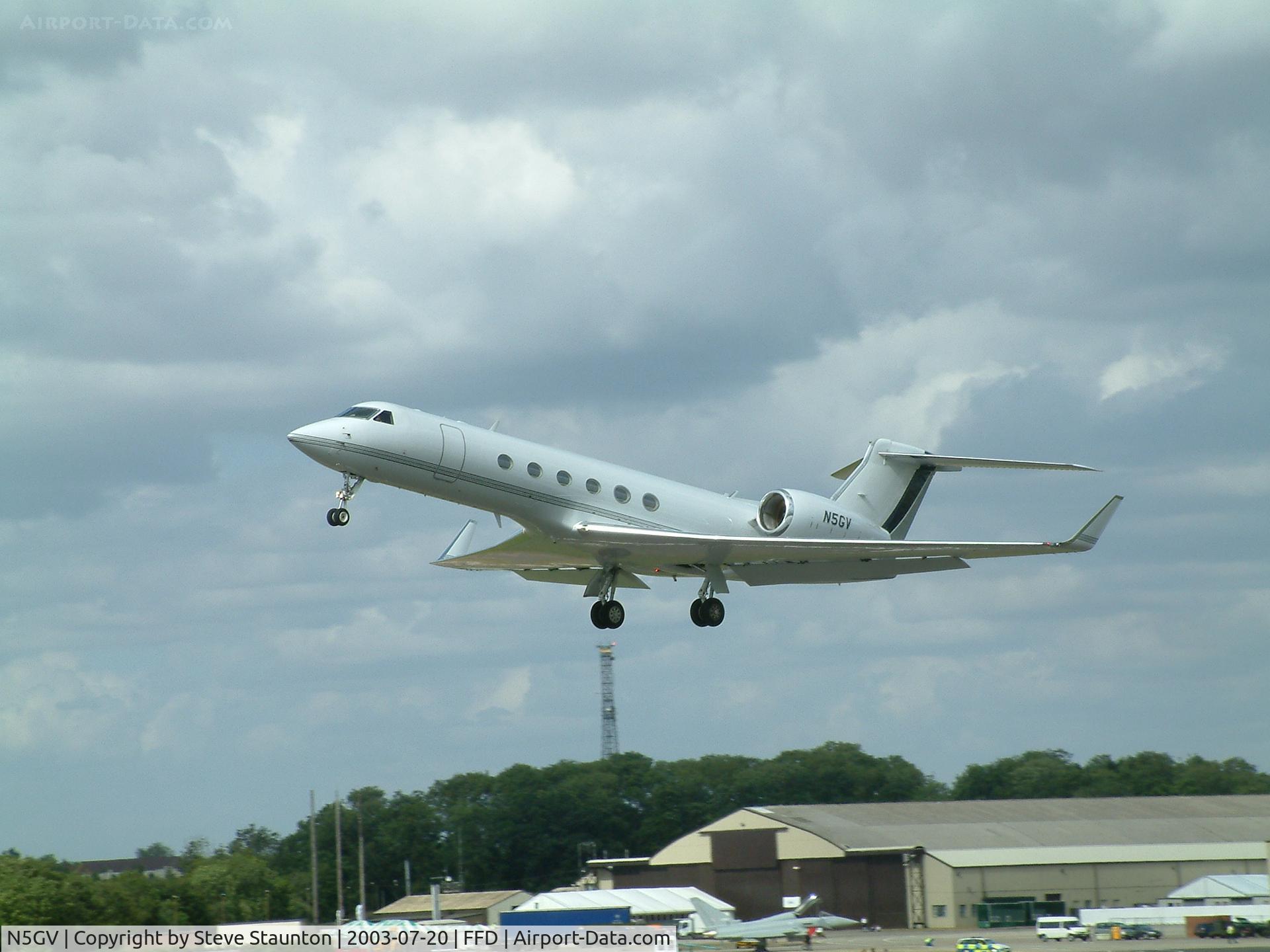 N5GV, Gulfstream V C/N 545, Royal International Air Tattoo 2003