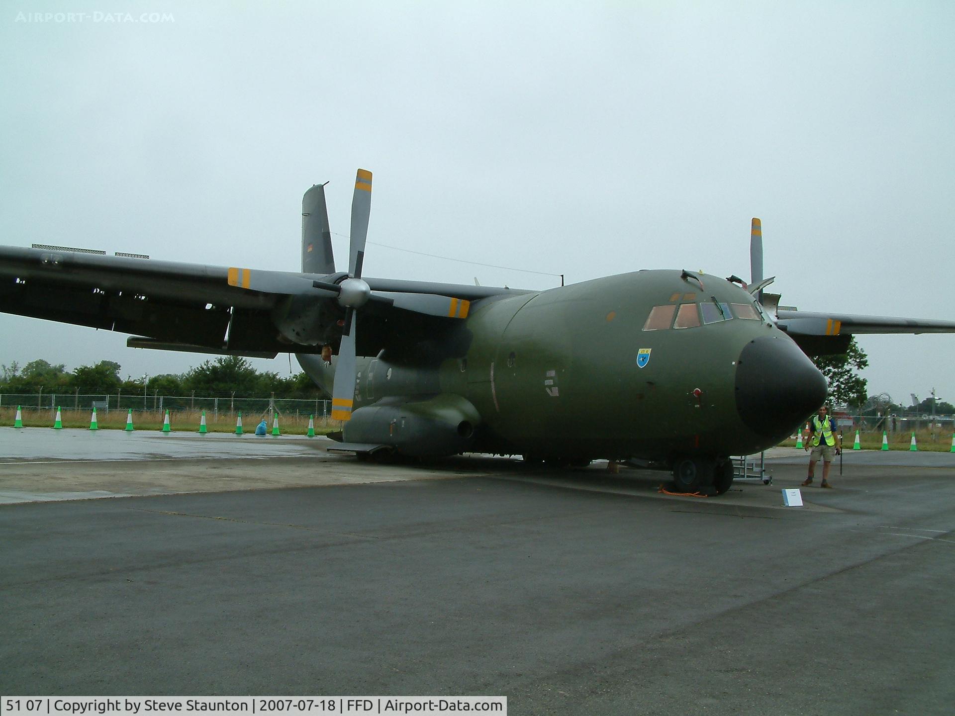 51 07, Transall C-160D C/N D144, Royal International Air Tattoo 2003