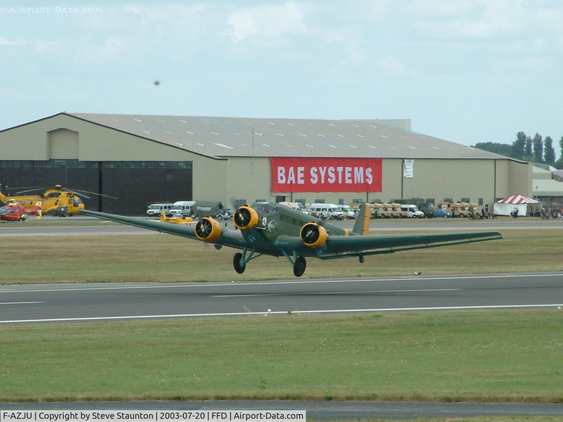 F-AZJU, 1952 Junkers (CASA) 352L (Ju-52) C/N 103, Royal International Air Tattoo 2003
