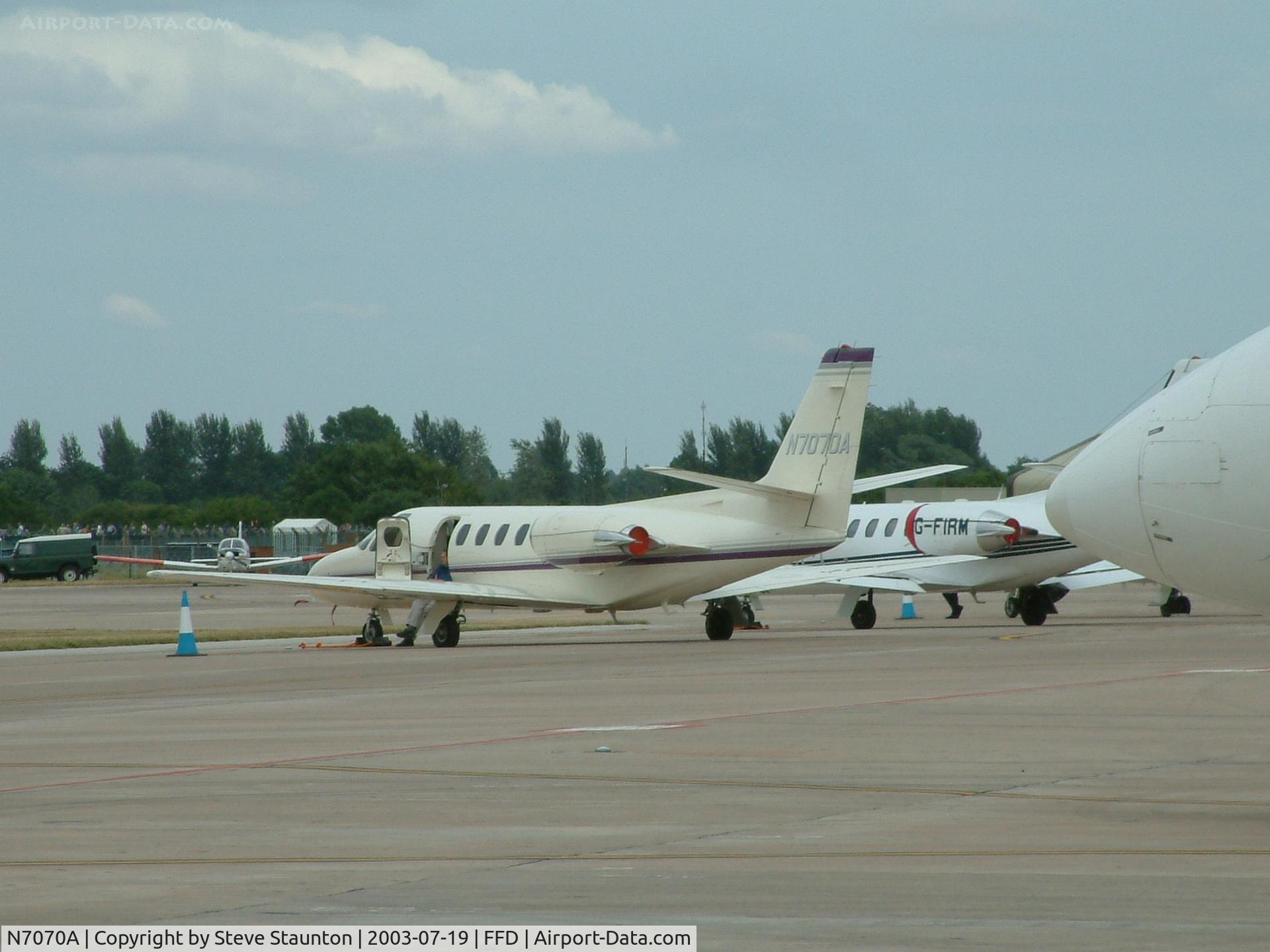 N7070A, 1985 Cessna S550 Citation IIS C/N S550-0068, Royal International Air Tattoo 2003