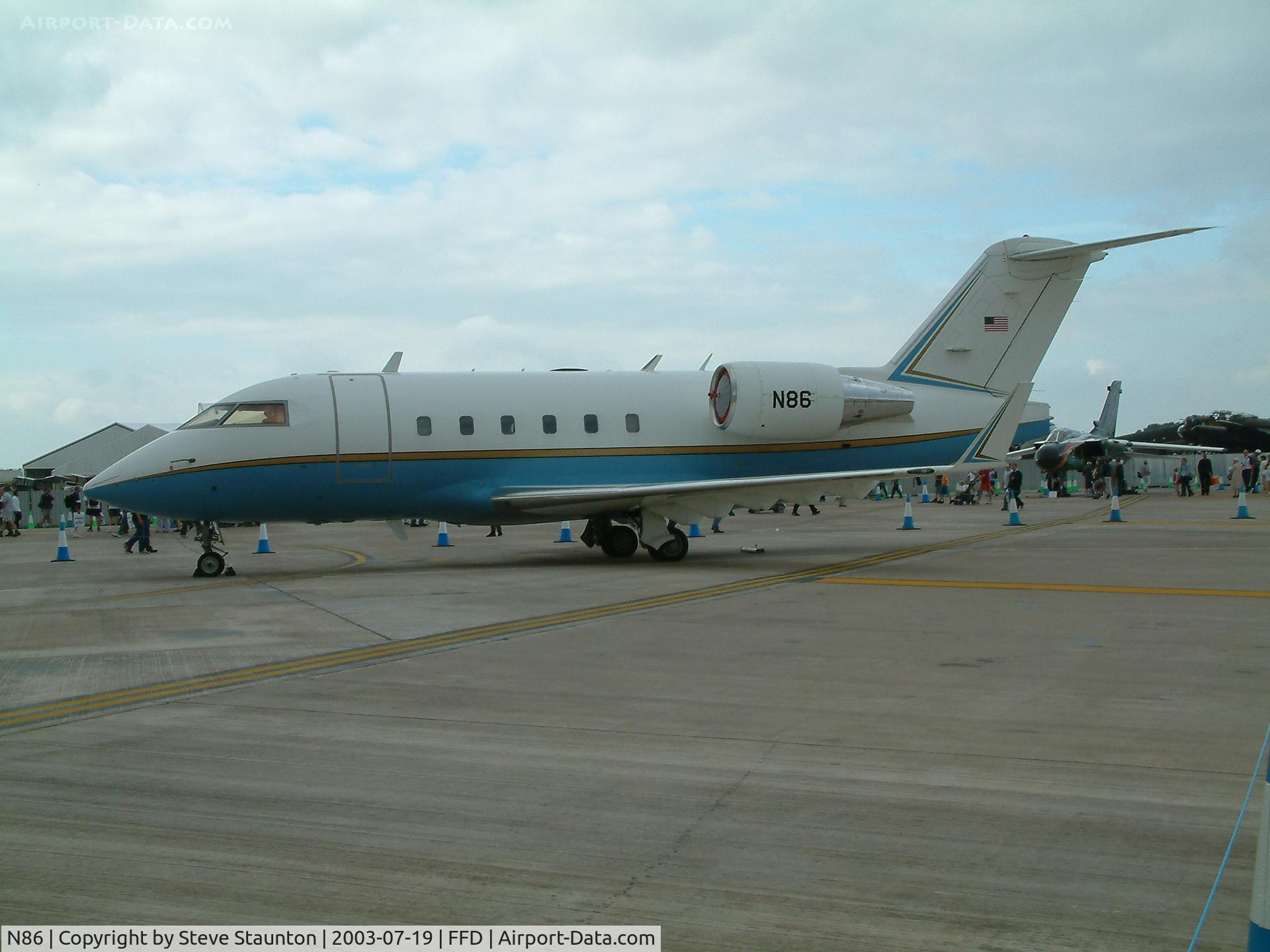 N86, 1994 Canadair Challenger 601-3R (CL-600-2B16) C/N 5167, Royal International Air Tattoo 2003