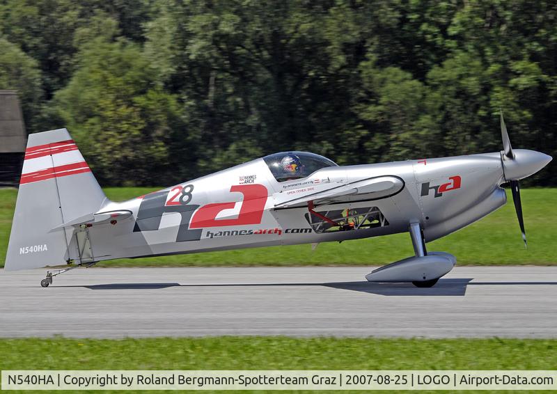 N540HA, 1999 Zivko Edge 540 C/N 0025, Zivko Edge 540