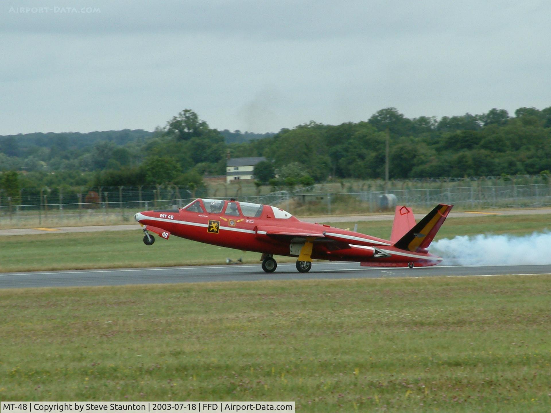 MT-48, Fouga CM-170R Magister C/N 204, Royal International Air Tattoo 2003
